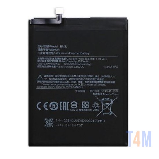 BATERIA PARA XIAOMI MI 8 LITE MI8 BM3J 3350MAH ORIGINAL